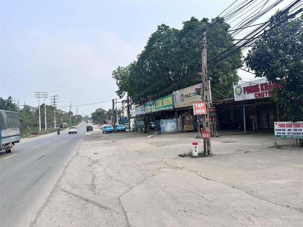 Bán mảnh đất 2 mặt đường.100m2.mt 7 mét.đường trước sau đều 5m.full thổ cư.giá 2tỷ6.  0924 280 ***