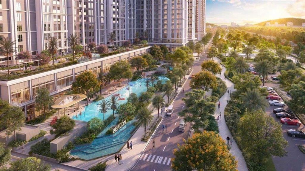 Căn hộ góc sân vườn view kép siêu hiếm tại blanca city chỉ 5,072 tỷ