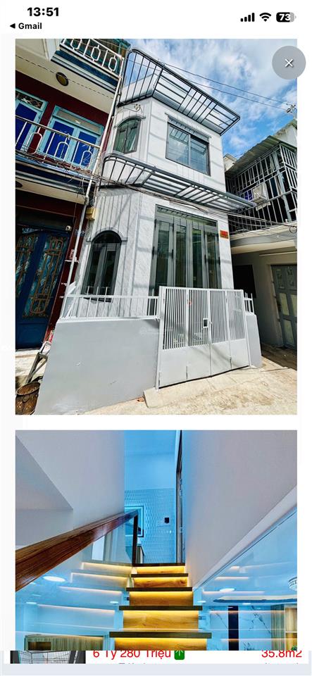 Nhà mới quận 6 gần chợ phú lâm chỉ 3 tỷ 750