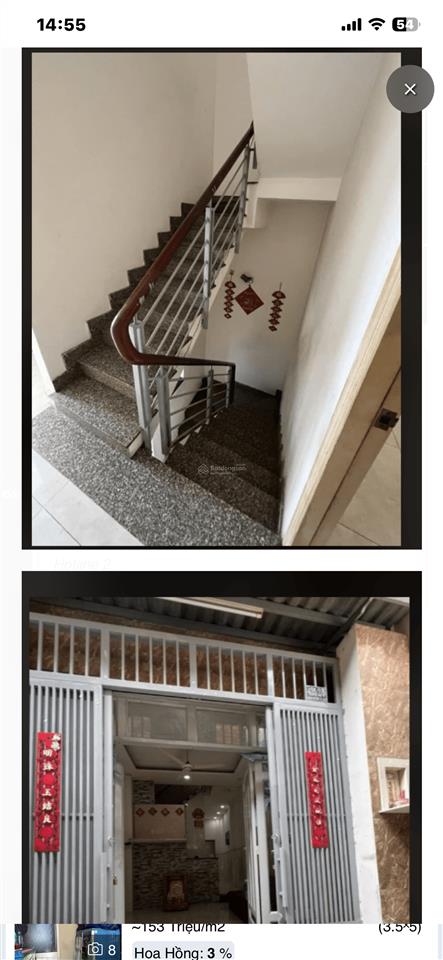 Nhà đẹp quận 6 gần chợ lớn 4 tầng kiên cố chỉ 6 tỷ 280 địa chỉ 435phạm văn chí, p.3,