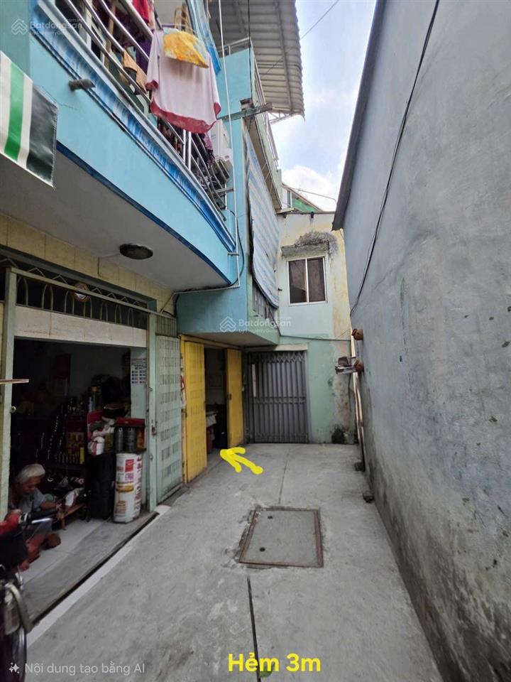 Bán gấp nhà về quê, quận 6 cách mt lê trực 100m