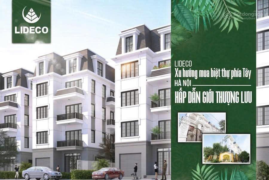 Cắt lỗ biệt thự cực chất tại khu đô thị mới lideco  bắc quốc lộ 32, 23,1 tỷ, 222m2