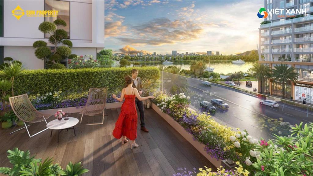 Giảm ngay 1,2 tỷ khi mua căn góc 2pn tại sun fours từ giỏ hàng ngoại giao quá rẻ