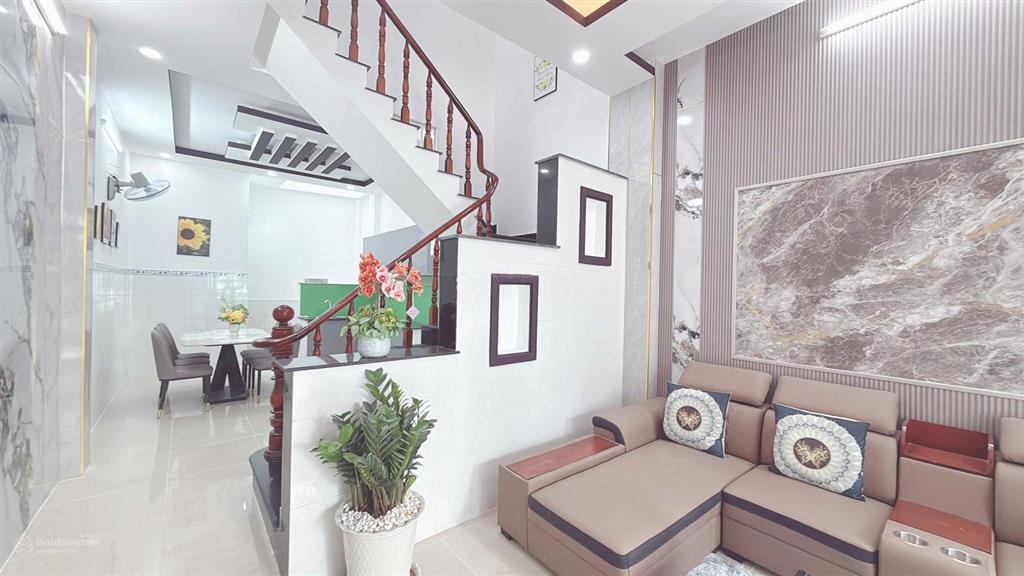 Nhà thạnh lộc 22 q12 hẻm xe hơi thông  ngay cụm trường học các cấp, cao đẳng