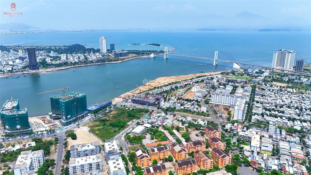 1 căn duy nhất 2pn 2wc tầng trung view sông hàn, vịnh biển  dự án căn hộ cao cấp peninsula đà nẵng