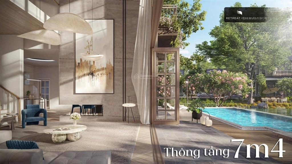 Retreat island  biệt thự đảo (đơn lập) giá 22,9tỷ 296m2 tại eco retreat long an  0936 522 ***