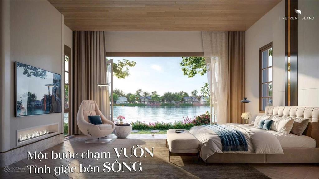 Retreat island  biệt thự đảo (đơn lập) giá 22,9tỷ 296m2 tại eco retreat long an  0936 522 ***