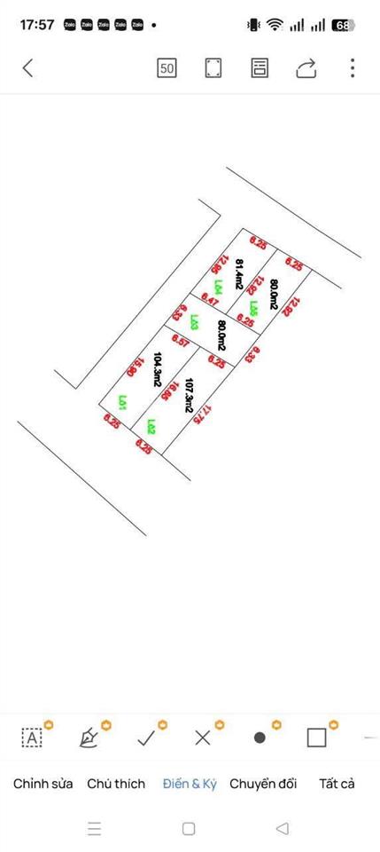 Bán đất đẹp tại f0 tri trung lô số 5, 3,65 tỷ, 80m2, nhiều tiện ích