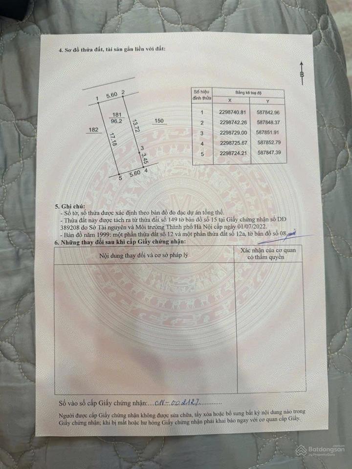 Bán đất tại thôn trung, văn hoàng, phú xuyên, hà nội, giá thỏa thuận, 96.2m², hàng hot