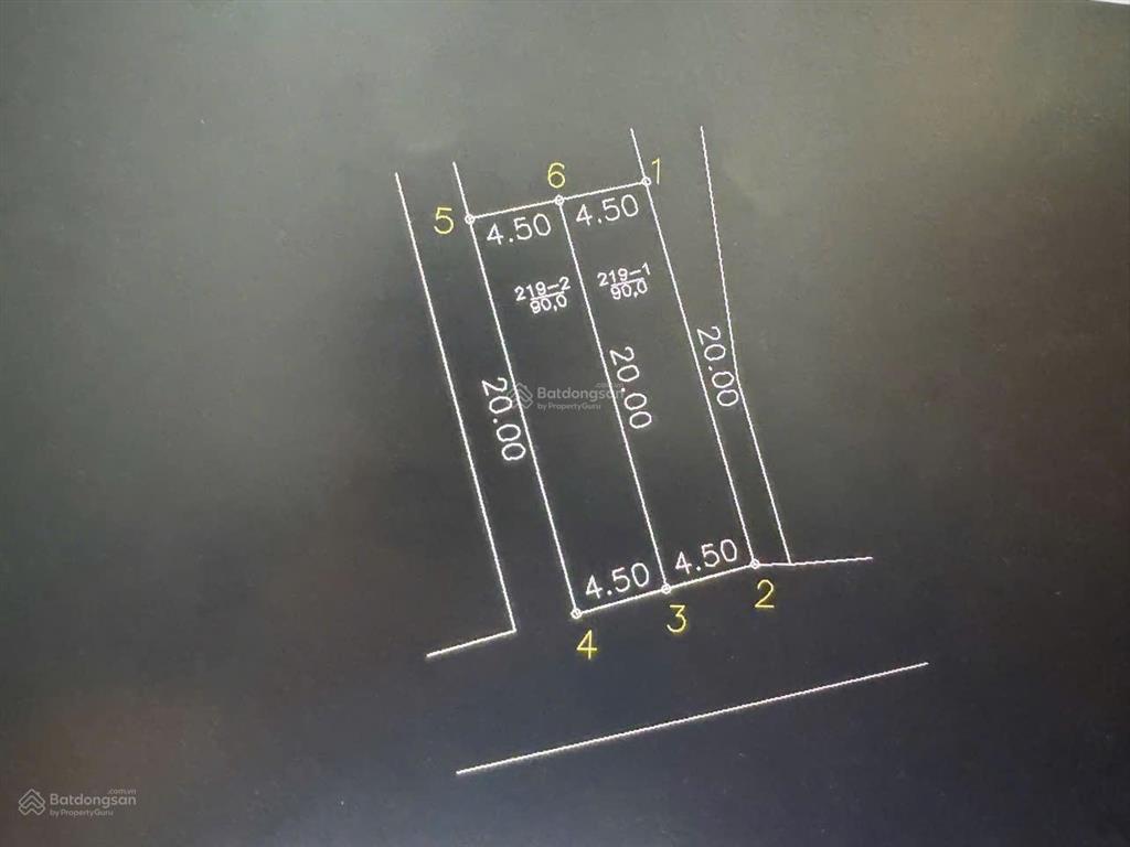 Bán đất 90m² tại lô f0 lưu xá, giá thỏa thuận, mặt tiền 4.5m