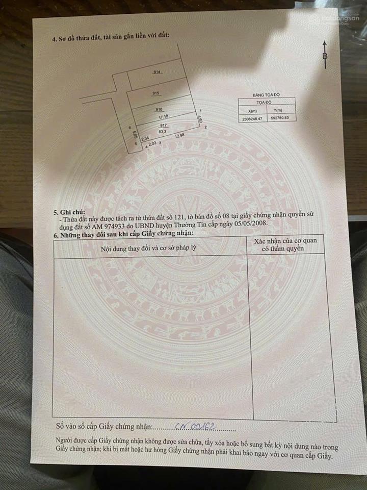 Bán đất tại chương lộc, giá thỏa thuận, 83.3m2, mặt tiền 5.05m hàng hot