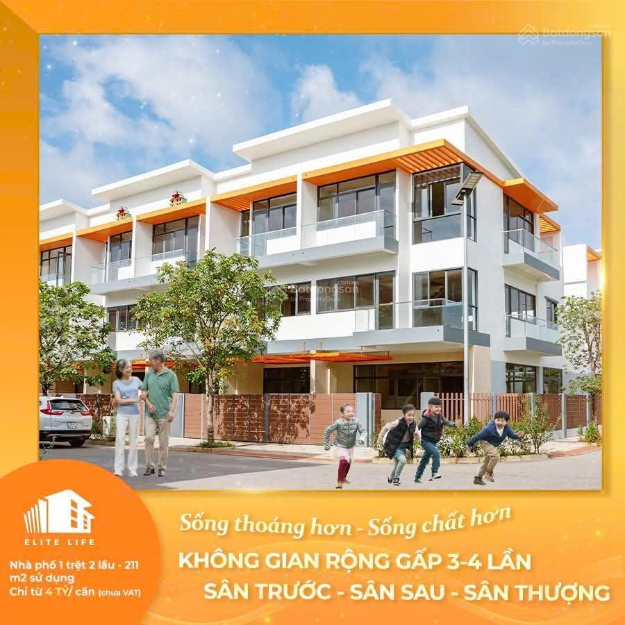 Nhà phố elite life long hậu dãy lk7 đường chính số 1 thanh toán chuẩn ck 4% giá 4,31 tỷ (thật 100%)