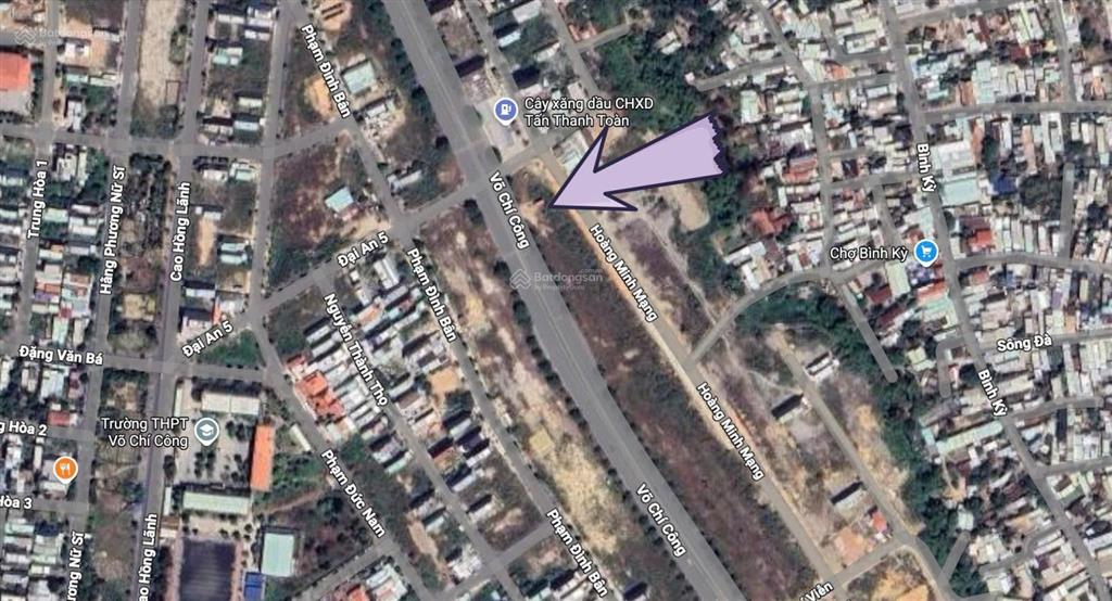Mặt tiền 7,5m đường hoàng minh mạng, đà nẵng. giá chỉ 4tỷ/lô. đối lưng đại lộ võ chí công.