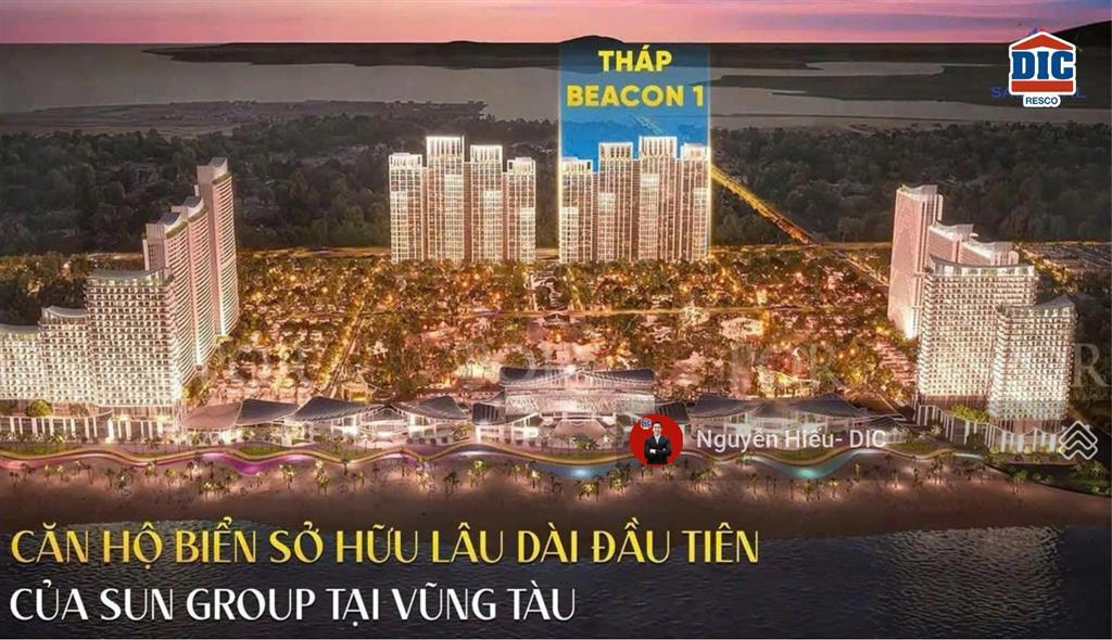 Mr. hiếu dic  bán căn hộ biển sở hữu lâu dài beacon tower dự án blanca city by sun group vũng tàu