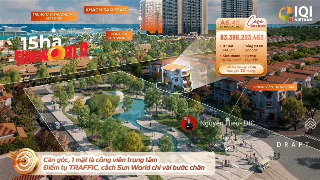 Bán villa vip hoa hậu tại blanca city vũng tàu  thương hiệu tạo nên khác biệt. giá 83 tỷ