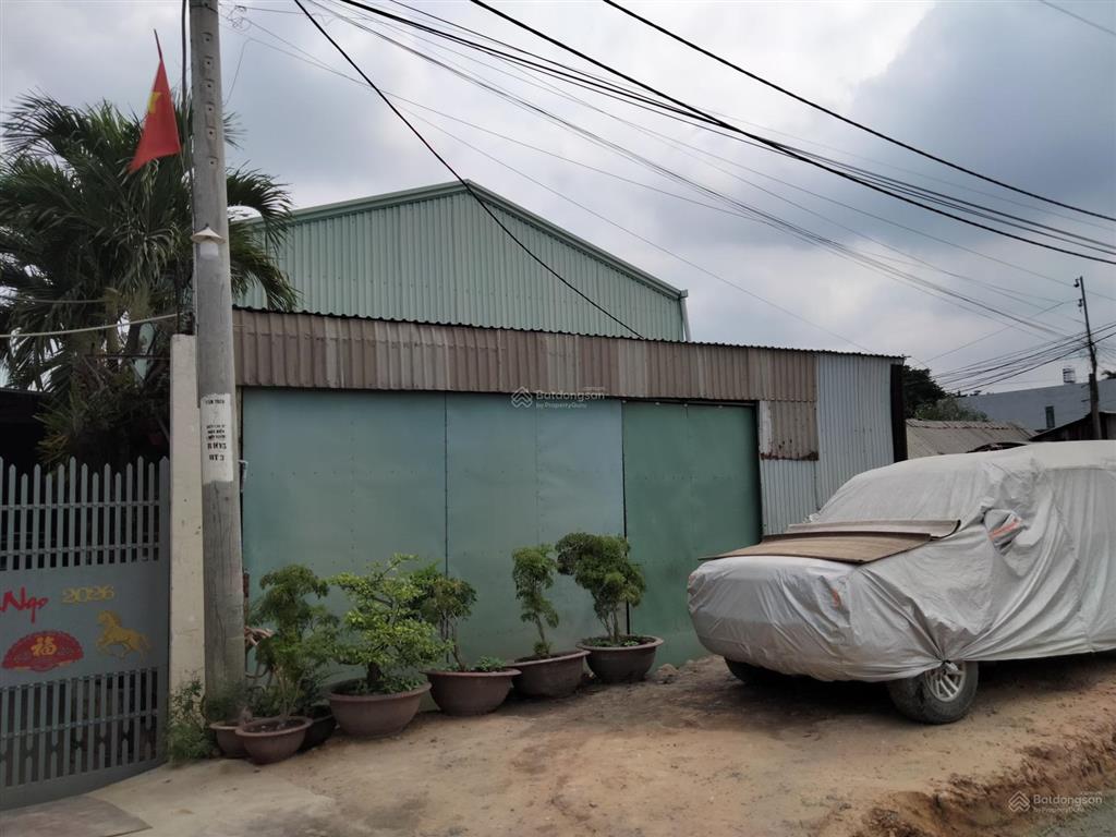 Bán nhà xưởng mặt tiền đường xe cont quay đầu vành đai 3 xã bình mỹ, củ chi.