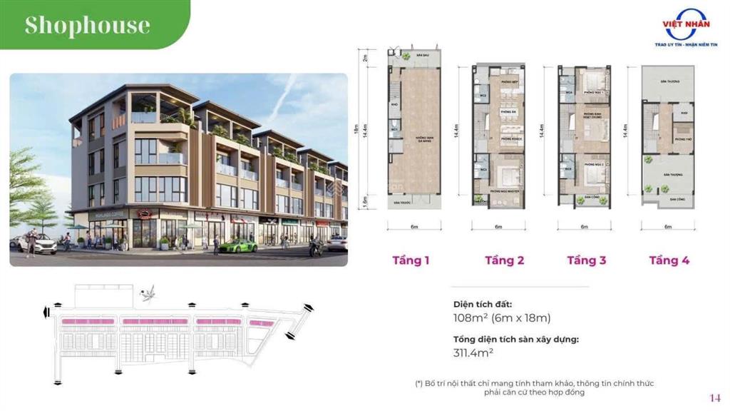 Shophouse mặt đại lộ hòa bình 40m vsip nghệ an  108m2 kinh doanh cực tốt, giá còn rẻ