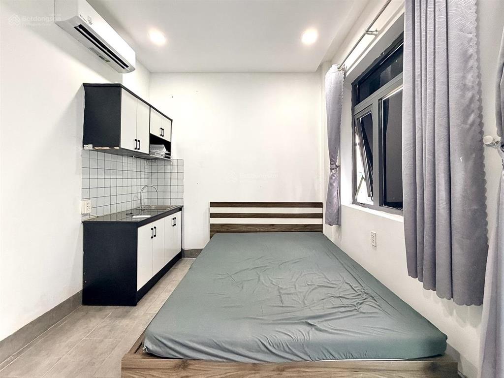 Cho thuê căn hộ studio ban công full nội thất ngay phạm văn bạch  gần trường chinh  tân sơn nhất