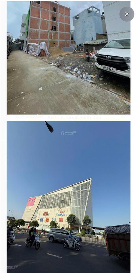 Bán lô đất full thổ cư đường 17a, phường bình trị đông b,ngang (4*16) nở hậu 4 giá chỉ 5,8tỷ