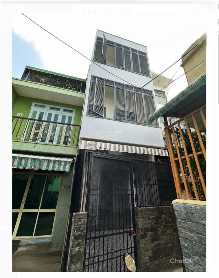 Bán nhà đẹp đường nguyễn văn luông phường bình phú quận 6 . nhà mới đẹp vào ở ngay diện tích 45m2