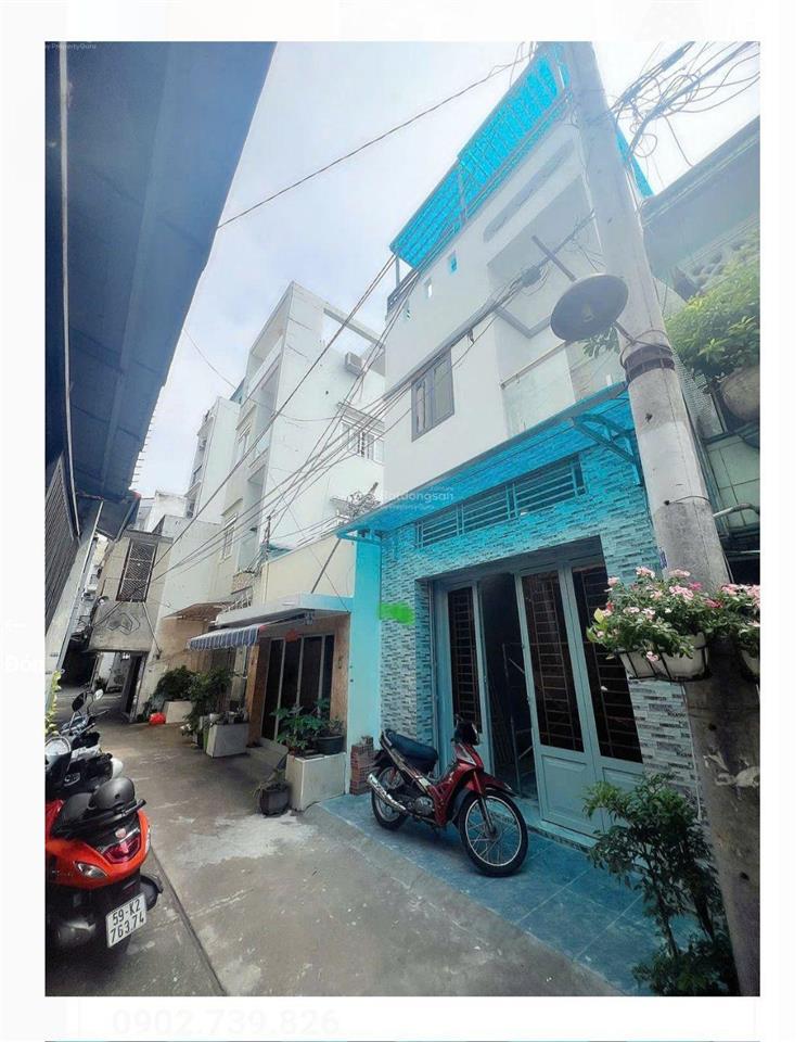 Nhà đẹp đường hậu giang phường phú lâm, quận 6 diện tích rộng hôn 52m2,,khu dân cư đông đúc