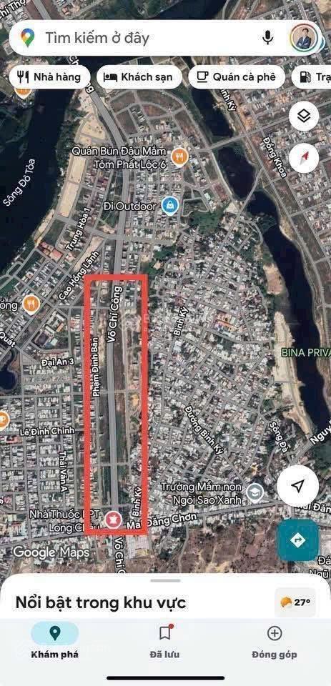 Sót lại duy nhất 1 lô nội khu cuối cùng, 709 lô võ chí công, giá tốt nhất khu, không còn lô thứ 2
