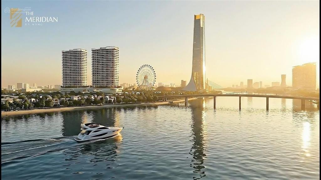 Bán căn 2pn view pháo hoa đẹp bậc nhất sông hàn, the meridian, đón sóng downtown, giá trị bền vững.