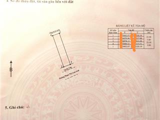 Chính chủ bán lô đất đường phạm thị lam anh, hoà khánh nam  đường 5,5m lề 3m, hướng đông nam