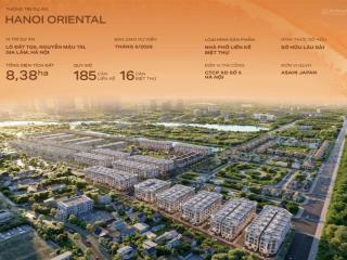 Mở bán quỹ căn đẹp tq5 hanoi oriental gia lâm. vị trí vàng  sản phẩm đa dạng  full tiện ích