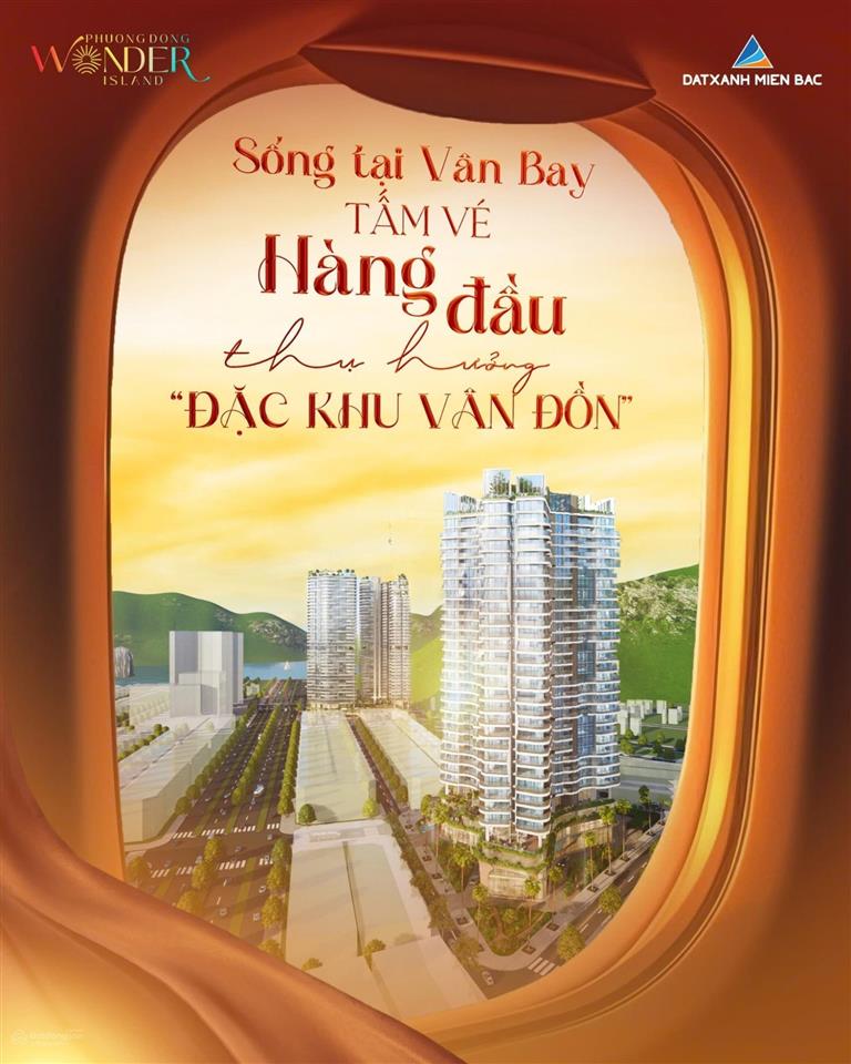 Bán ch tại khu đô thị phương đông, giá thỏa thuận, 62.2m2, 2pn, 2wc, nhiều tiện ích