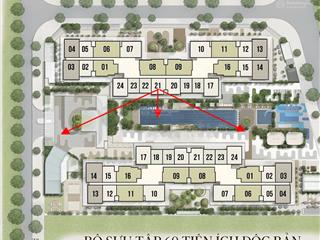 Bán 2n2w senique 55m2 tầng trung  đông nam  giá tốt  vinhomes ocean park