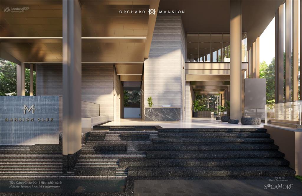 Dinh thự triệu đô orchard mansion, view công viên, view hồ trung tâm. 350m2 đất. giá 49,7 tỷ