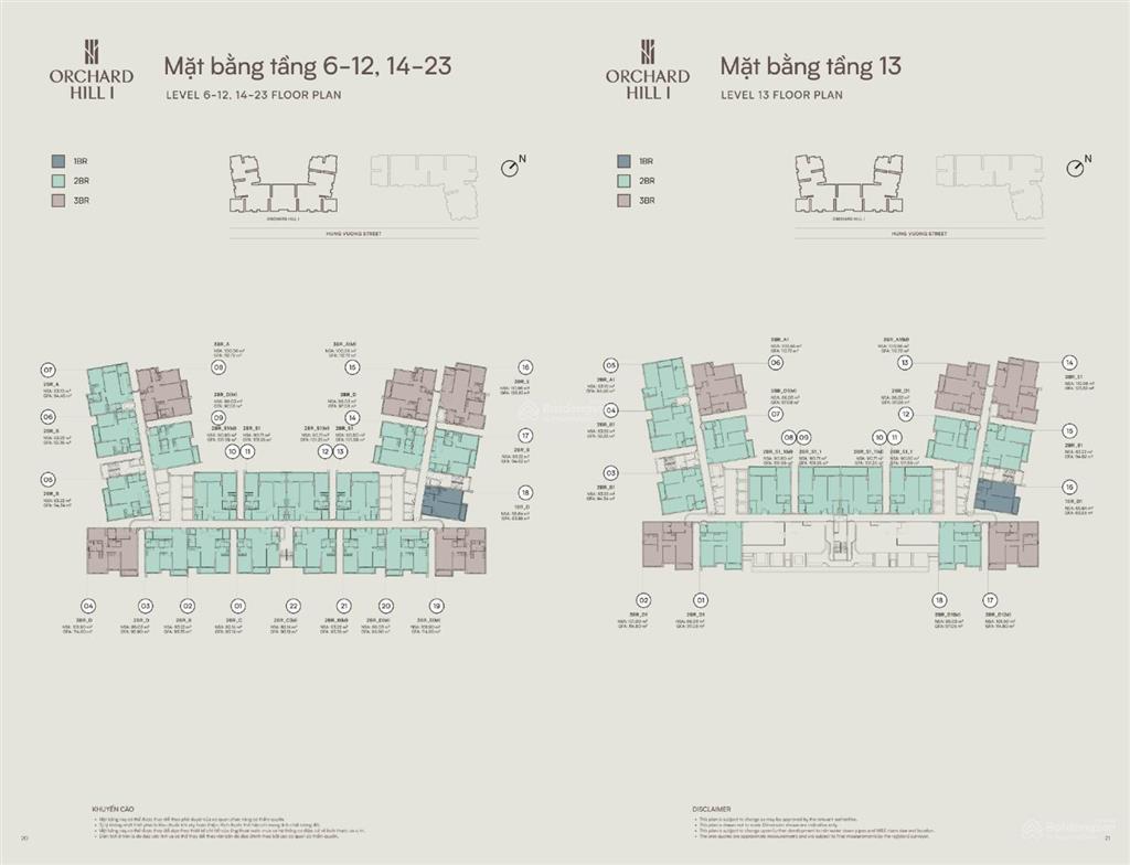 Sang nhượng căn hộ 2pn orchard hill giá tốt, view hồ trung tâm 75ha. giá 4,4 tỷ
