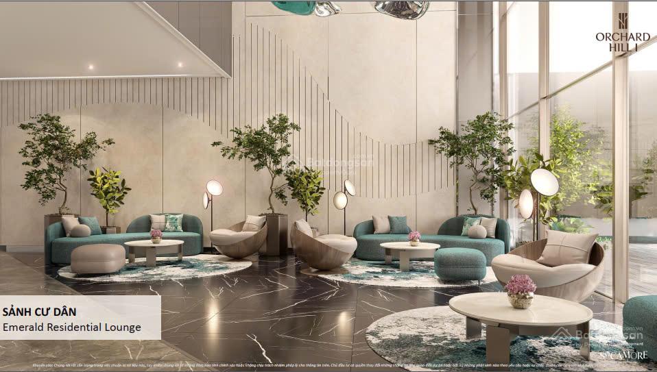 Sang nhượng căn hộ 2pn orchard hill giá tốt, view hồ trung tâm 75ha. giá 4,4 tỷ