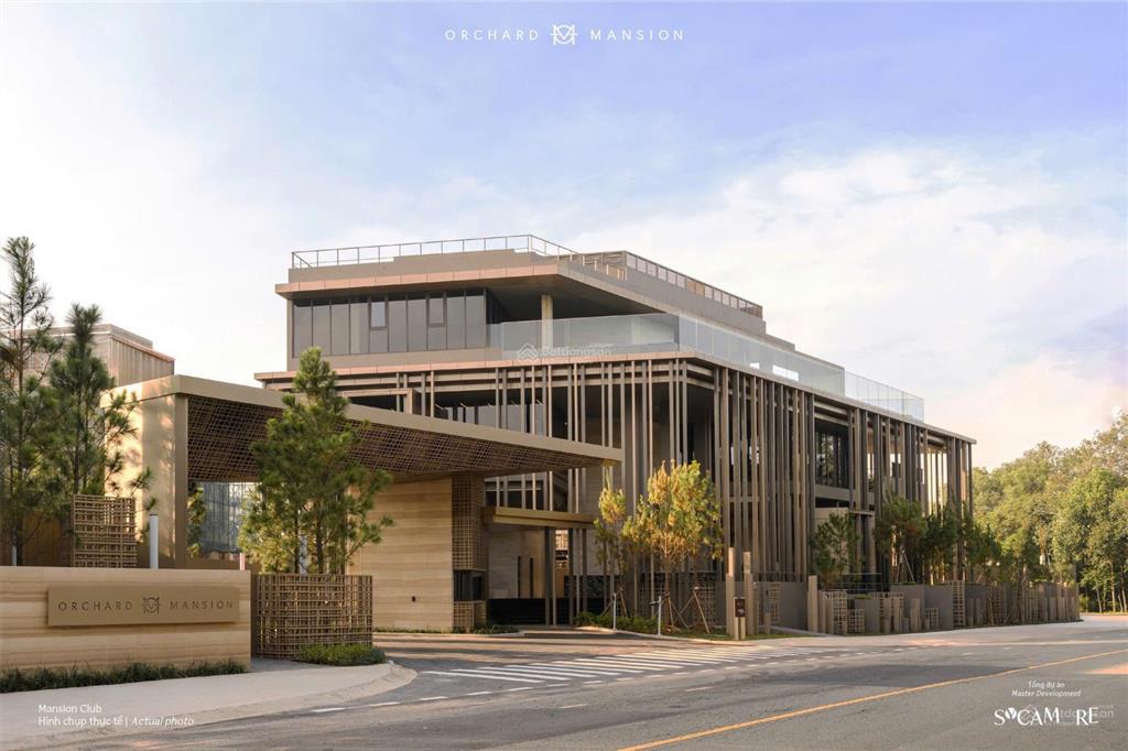Bán dinh thự orchard mansion 270m2 đất. giá 32,8 tỷ. view 2 mặt công viên. hàng trực tiếp cđt