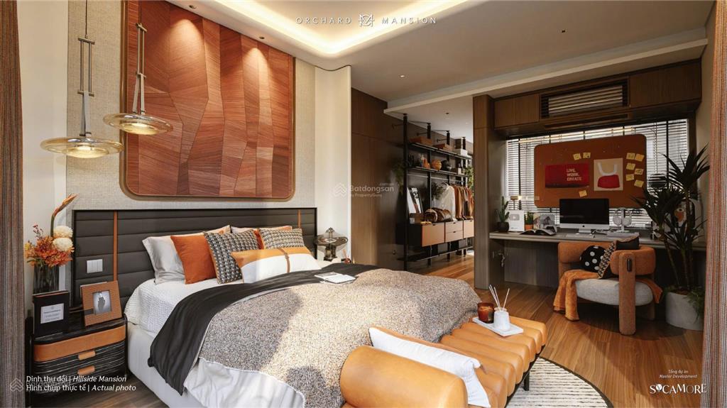 Bán dinh thự orchard mansion 270m2 đất. giá 32,8 tỷ. view 2 mặt công viên. hàng trực tiếp cđt