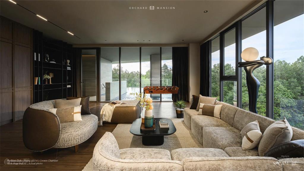 Bán dinh thự orchard mansion 270m2 đất. giá 32,8 tỷ. view 2 mặt công viên. hàng trực tiếp cđt