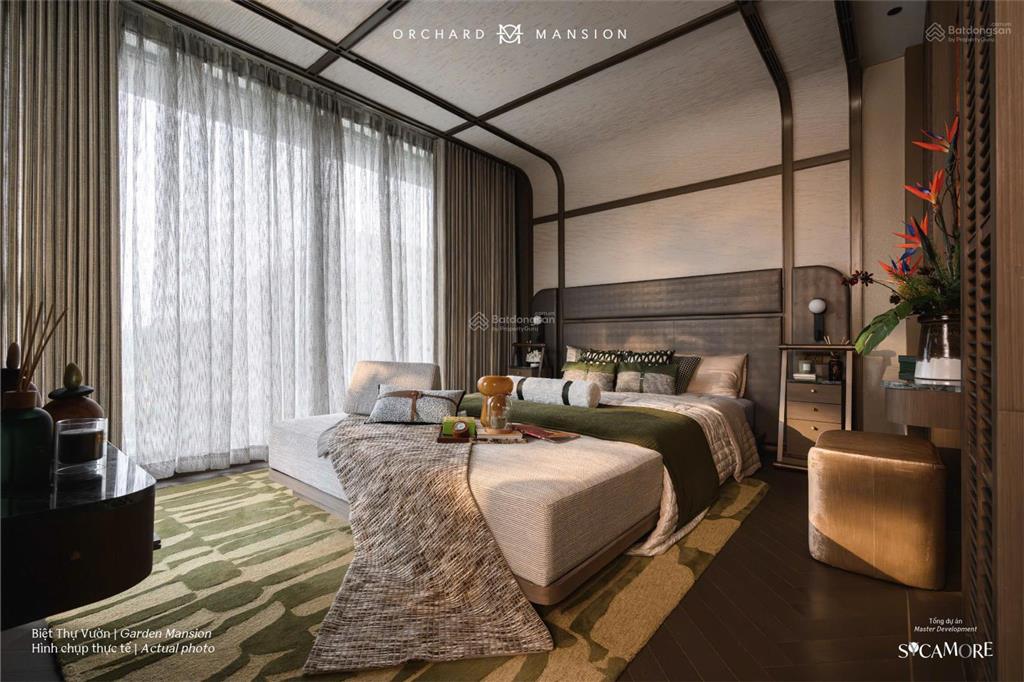 Bán dinh thự orchard mansion 270m2 đất. giá 32,8 tỷ. view 2 mặt công viên. hàng trực tiếp cđt
