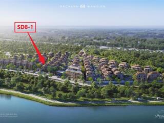 Bán căn biệt thự lô góc dt đất 243,4m2  orchard mansion. giá 32 tỷ. thanh toán chỉ 20% đến 11/2027