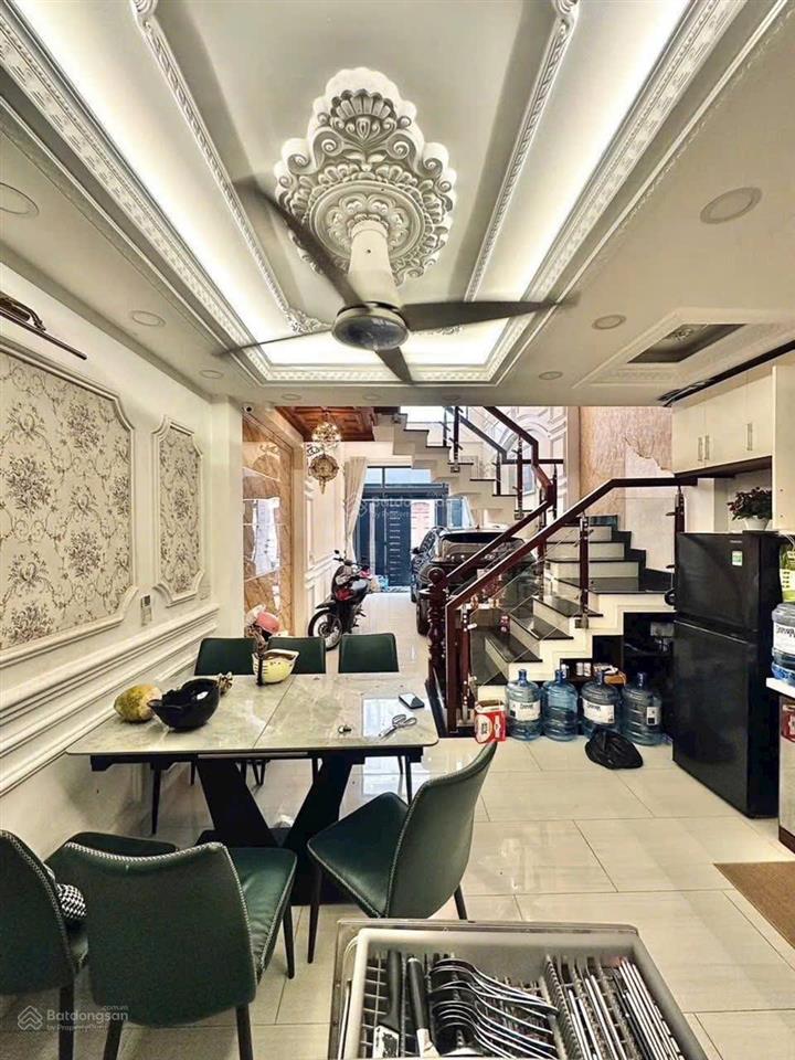 Nhà khu phân lô đường nguyễn văn khối, gò vấp, hcm. 4x14m, trệt lửng 3 lầu st