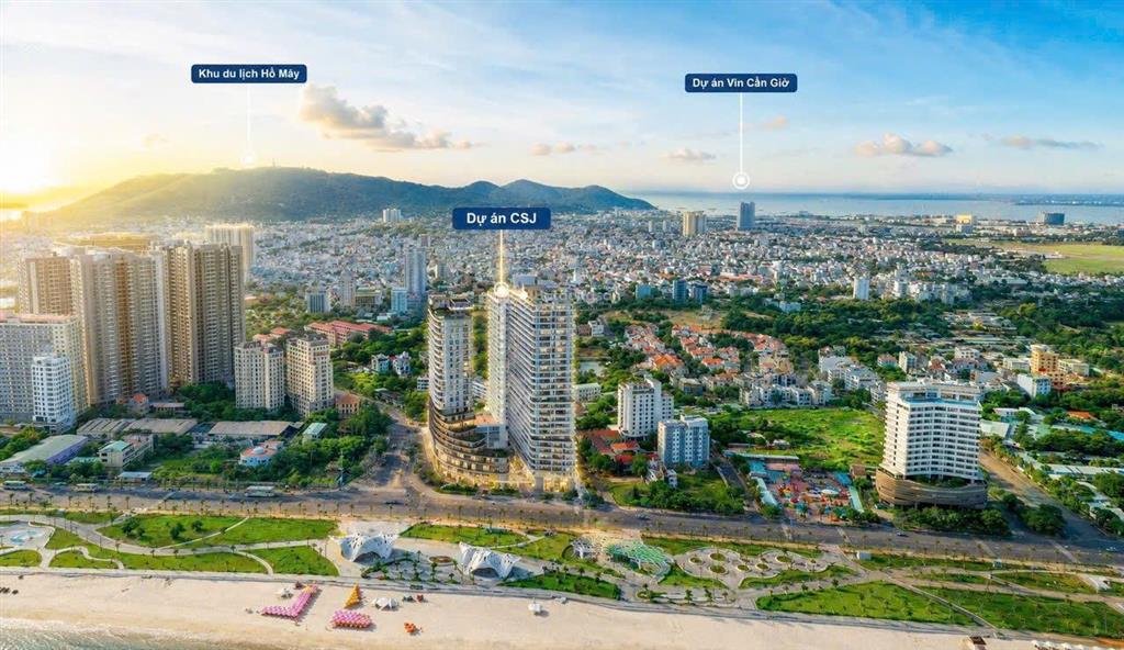 Nhận booking csj 2 dự án biểu tượng mặt tiền biển thùy vân | bãi sau vũng tàu csj