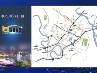 Bán chung cư bcons center city view đẹp 2 pn ưu đãi ngập tràn