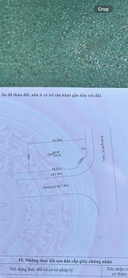 CHÍNH CHỦ BÁN LÔ GÓC 2 MẶT TIỀN VIEW SÔNG – 275,6M² – VỊ TRÍ ĐẸP TẠI CẦN GIUỘC