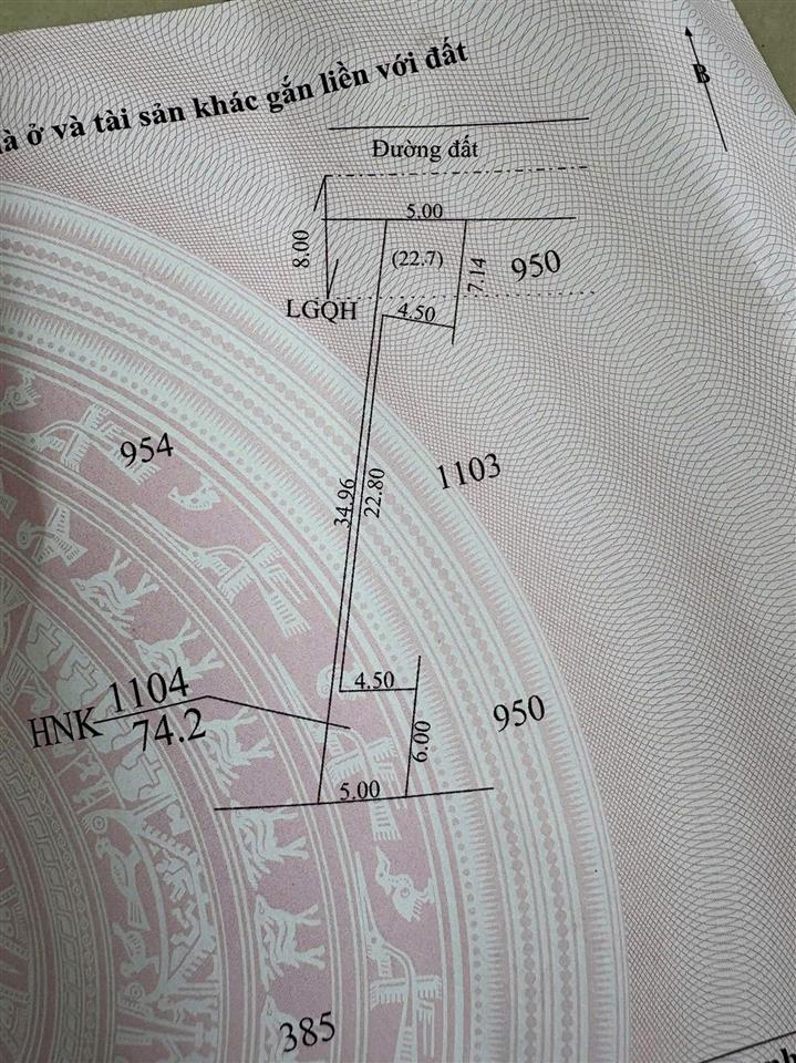 CHÍNH CHỦ BÁN ĐẤT MẶT TIỀN ĐƯỜNG NHỰA – ĐẤT VUÔNG ĐẸP, GIÁ CHỈ 720 TRIỆU