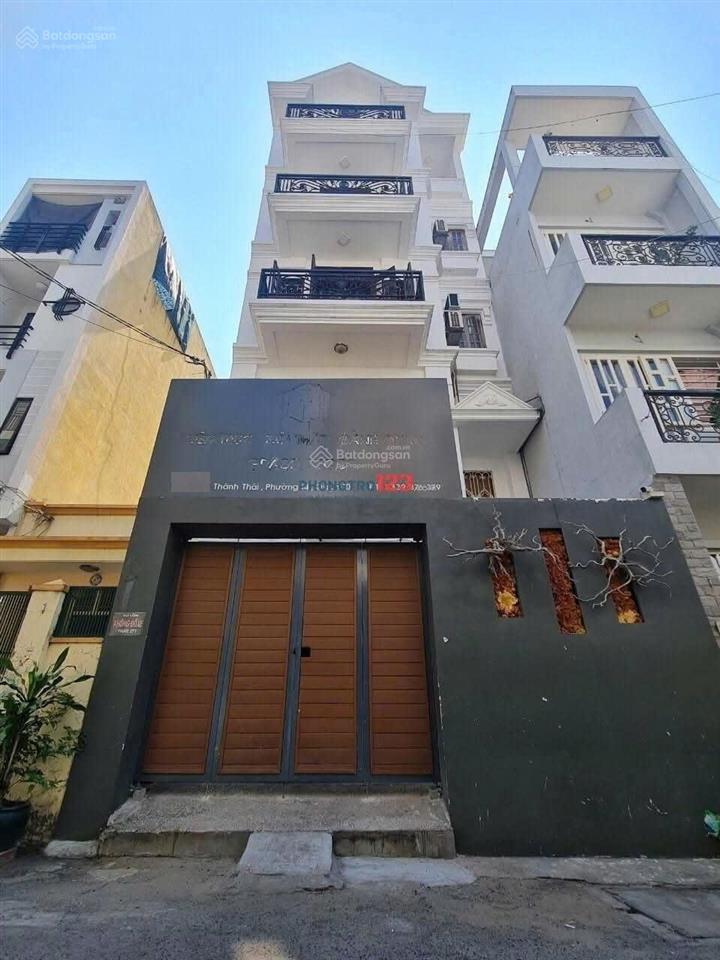Bán nhà 5 tầng, hxh ngay mặt tiền thành thái, p14, q10. dt 6x18m, giá 25 tỷ