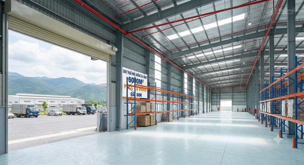 Cho thuê nhà xưởng 6.000m2 chuẩn quốc tế tại đà nẵng  pccc tự động  giá cực tốt chỉ 60k/m2