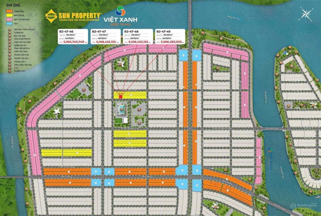 Bán đất nền dự án võ chí công, 5 tỷ, 100m2, chính chủ, view đẹp