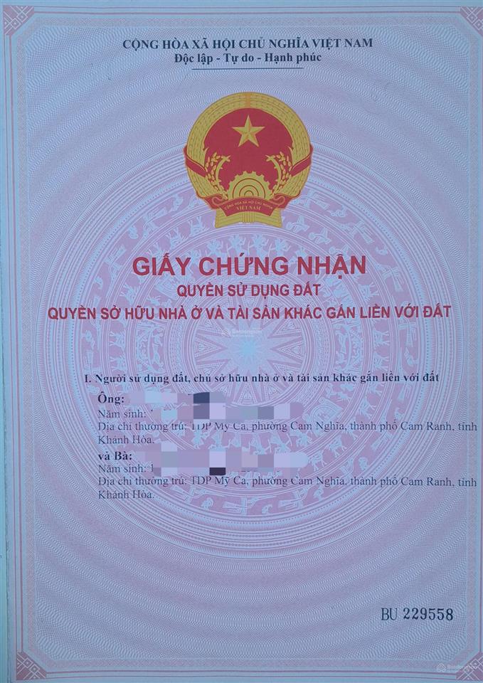 Đất mặt tiền trục chính mỹ ca, cam ranh, gần sân bay cr