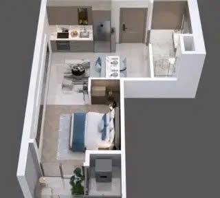 Căn studio dự án masterise nguyễn trãi giá tts chỉ 3,7 tỷ