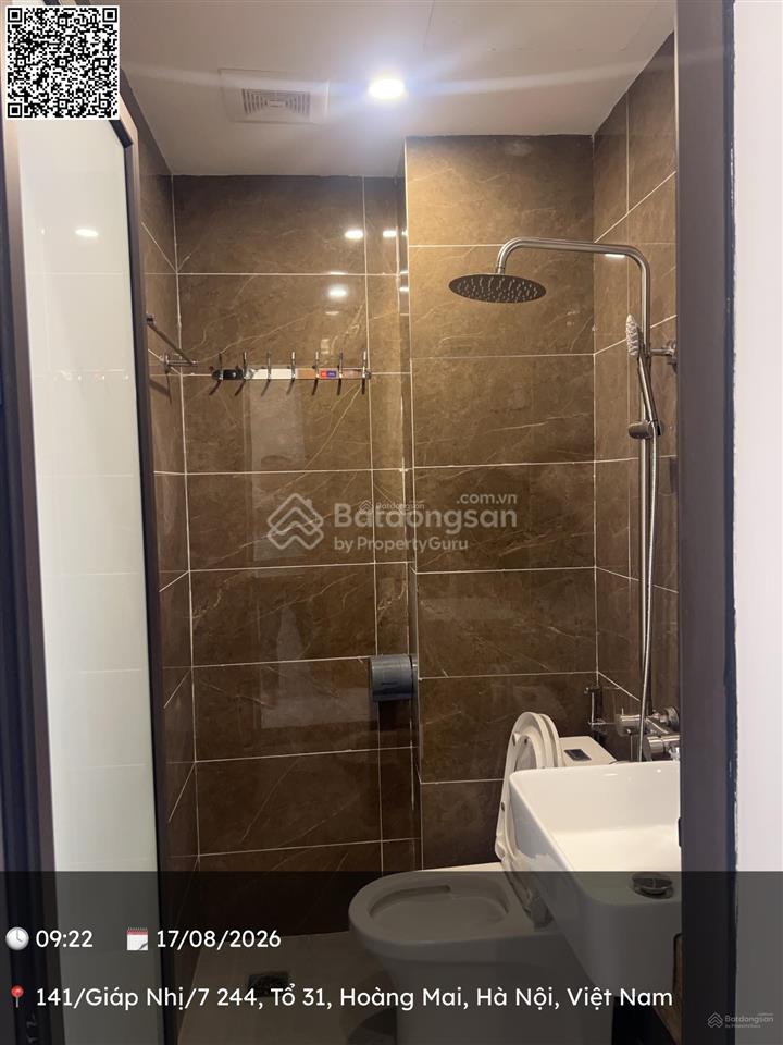 Bán nhà giáp nhị  hoàng mai  35m2  6 tầng  7,65 tỷ
